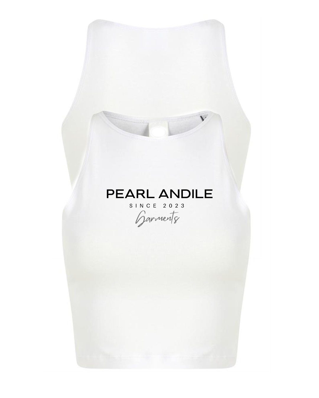 Pearl Andile Ladies Cropped Tank Top